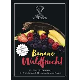 Gecko Nutrition - Pokarm dla gekona BANAN - OWOCE LEŚNE