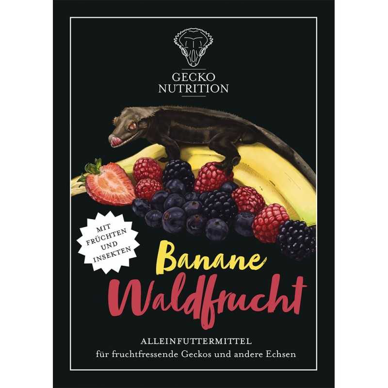 Gecko Nutrition - food for Crested Gecko BANANA - Wild Fruits