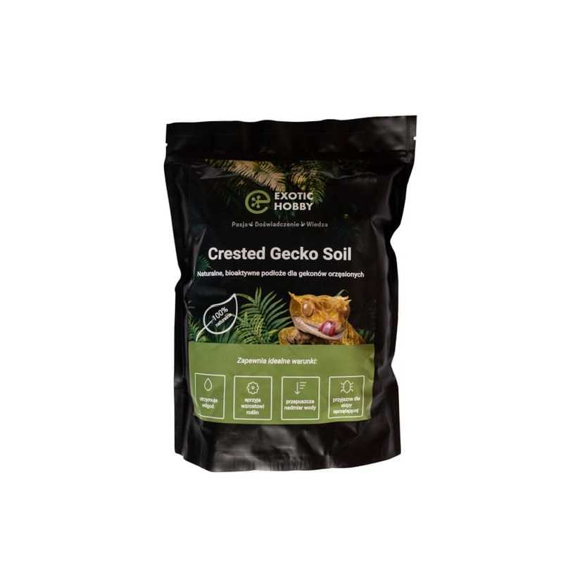 ExoticHobby Crested Gecko Soil Bedding for Crested Gecko 3L