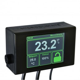 The Evo Lite is a single channel multi use thermostat with all of the setting controlled by a large full colour touch screen