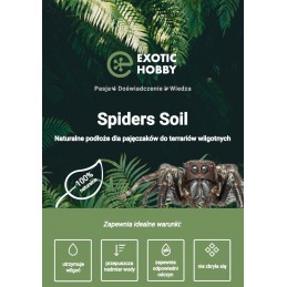Exotic Hobby Spiders Soil Bedding for arachnids fowlers 3L