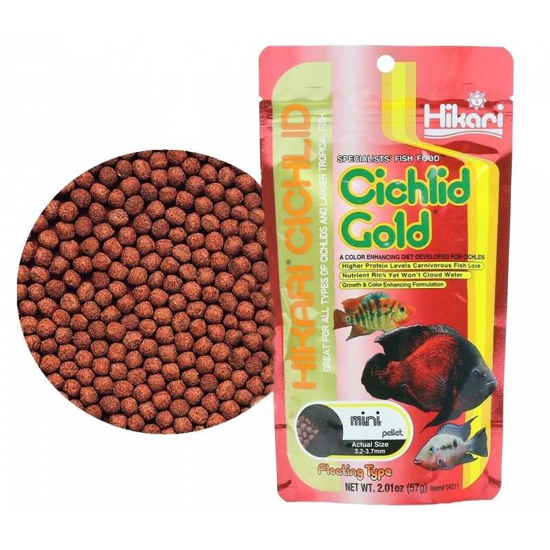Hikari Cichlid Gold MINI 57g / 250g - Cichlids