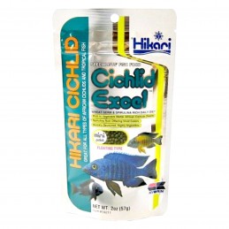Hikari Cichlid Excel MINI 57g / 250g - Herbivorous Cichlids, Tropical Fish