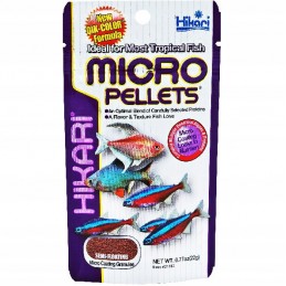 HIKARI Micro Pellets 22g / 45g / 1kg - Sinking Food for Tropical Fish