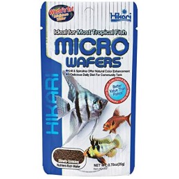 HIKARI Micro Wafers 20g / 45g / 1kg - Slow Sinking Food for Tropical Fish