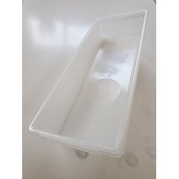 IMCAGES Reptile Tub IMC40 White 40L Breeding Container for Rack System