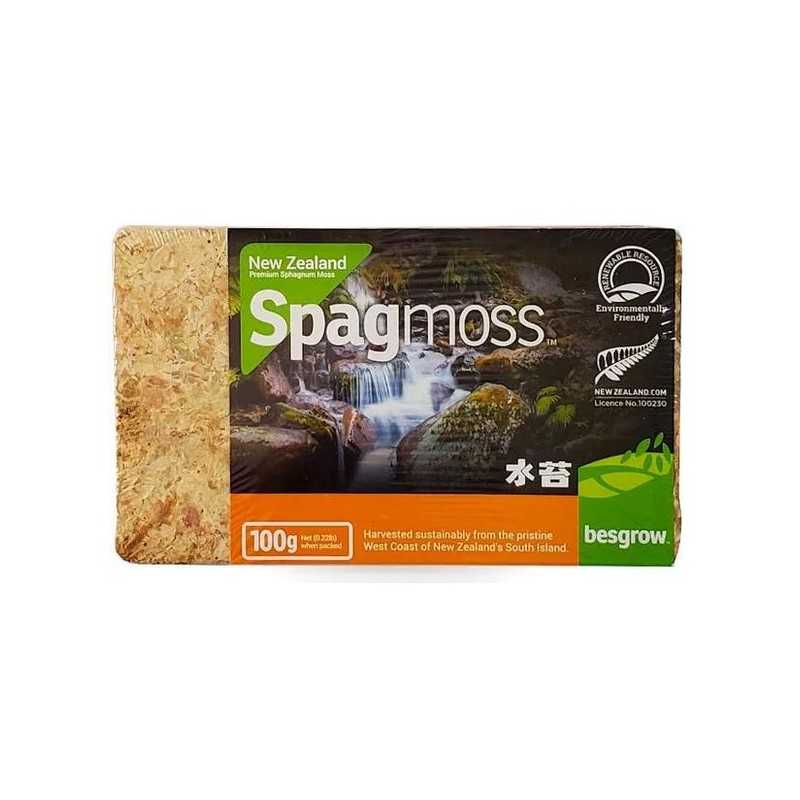 Sphagnum Moss 40 Liters New Zealand Grade AA Great for Reptiles Bedding and Terrarium 500 Gram Bale 