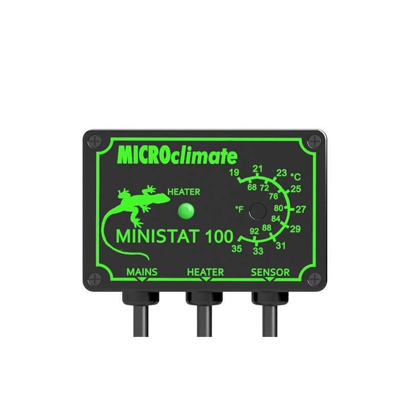 MICROclimate Ministat 100W ON / OFF - Compact thermostat for the terrarium
