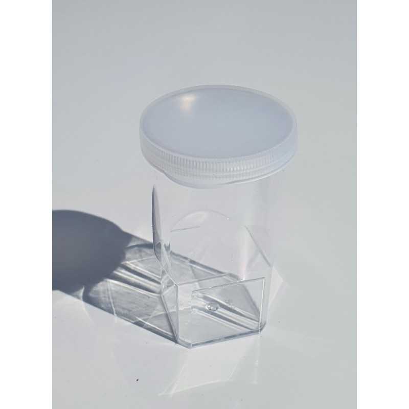 SET 100pcs Box 25ml Breeding Container for Spiders TRANSPARENT